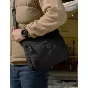 [국내정품] 닥스 DAKS MEN'S ACCESSORIES 블랙 초경량 미니크로스백 DBBA6EG10BK 121348