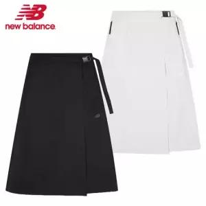 뉴발란스 여성 우븐 랩 롱 스커트 NBNWG2W312