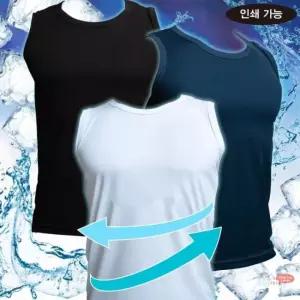 면티 런닝 남성 반팔티 티셔츠 국산 쿨론 쿨링 나시티 단체 라운드넥 머슬 자