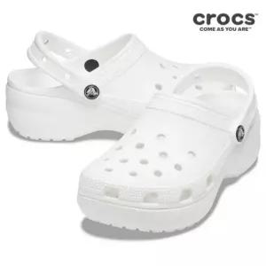 [크록스]크록스슬리퍼 샌들 TQJ 206750-100 CLASSIC PLATFORM CLOG W WHI