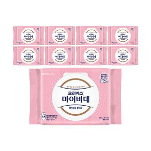 [크리넥스] 마이비데 밸런스케어 캡형 40매, 9입, 1개 (360매)