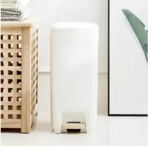 쓰레기통 BLANC 페달 휴지통 20L(사각)