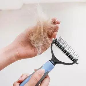 강아지털갈이시기 반려견 빗 장모종 단모종 갈고리형 브러쉬 소형