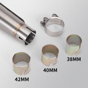 입구 고품질 레트로 오토바이 배기관 할리 용 머플러 125CC38/40/42/45MM