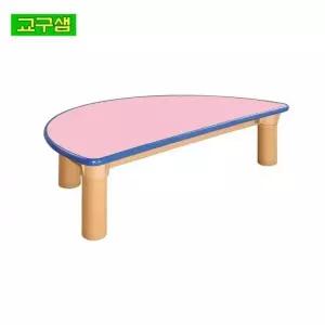 영아 유치원 어린이 유아 분홍반원 교구샘 어린이집 책상 안전 H46-4