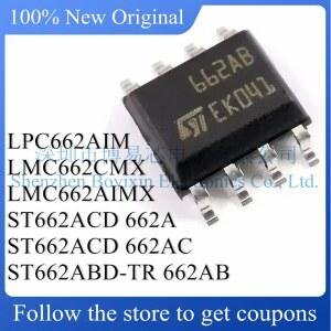 LPC662AIM LMC662CMX LMC662AIMX ST662ACD 662A 662AC ST662ABD-TR 662AB 표준 버전