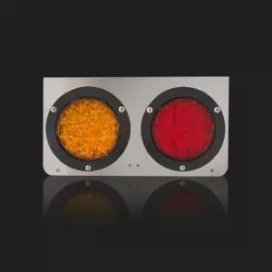 12-24V겸용 화물차용 LED 테일램프 2구차량후미등 트럭등 자동차부품 설치등 자동차등