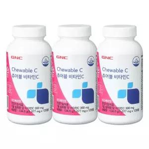 [롯데백화점]GNC [GNC] 츄어블 비타민C 100 3개 (1,077mg X 125정 X 3개)