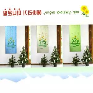 [콩심팥심]해바라기 미니문발 창문발 커튼용 커튼고정발 대나무