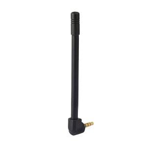 Superbat 미니 고무 FM 라디오 안테나 Bose 실내 홈 AV 스테레오 수신기 휴대 전화 용 3.5mm 오디오 남성 커넥터