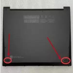 루이창 바닥 고무 발 커버 레노버 씽크패드 X1 카본 9세대 X1C 2021년형 노트북 케이스 스트립 2개/세트