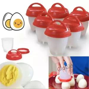 계란 밀렵꾼 조리기 실리콘 논스틱 보일러 팩 몰드 컵 스티머 주방 도구 1 pc 3