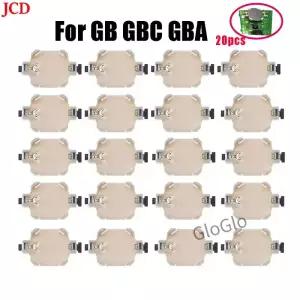 GB GBC GBA 게임 카드용 게임보이 어드밴스 컬러용 JCD 20개 CR1616 배터리 홀더
