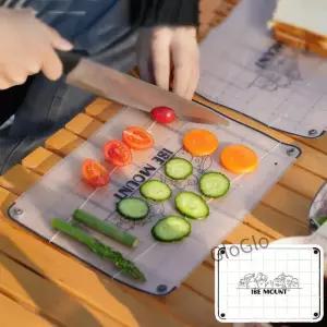 야외 PP 접이식 다이닝 보드 초경량 휴대용 등급 도마 미니 캠핑 액세서리 닉 도구