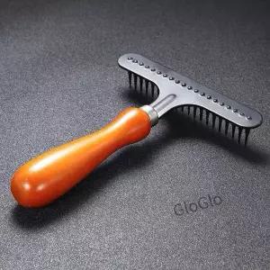 애완 동물 긴 짧은 머리 나무 Deshedding 도구 개 언더 코트 레이크 고양이를위한 미용