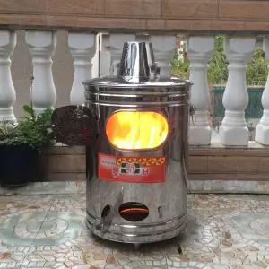 드럼통 소각로 스테인레스 농촌 화목난로 굴뚝 스텐 두꺼운 소형 굴뚝