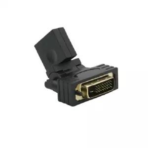 HDMI 젠더 Coms F DVI M 회전형 변환 케이블 커넥터 어댑터