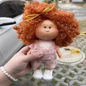 고무 인형 감자 미아 25cm 풀 글루 랜덤 옷 갈아입히기 가능 모델룸 장