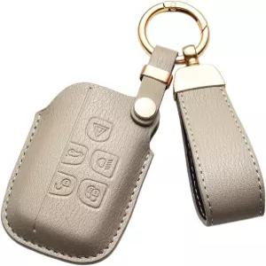 랜드로버 LR4 레인지로버 스포츠 Evoque 재규어 XF XJ XJL F-페이스용 키 커버 케이스 쉘용 YJWEXEN 포브