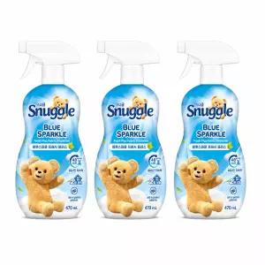 스너글 섬유탈취제 블루 스파클 프레시 플러스 470ml, 3개