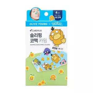 [자는동안 피지 쏙] 케어플러스 슬리핑 코팩 카밍 10매 대용량 / 4매