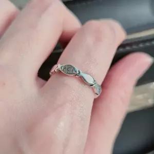 랑데시아 여성반지 실버 925 SILVER 은 물고기 우정 행운 오픈반지