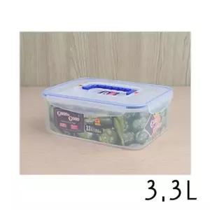 주방용기 손잡이 밀폐용기 핸디락 굿앤굿 김치통 반찬통 3.3L