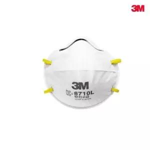 작업보호구 안면여과식 3M 8710L 2급방진마스크/20EA