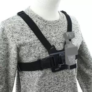 액션캠 DJI 오즈모 포켓 4 3 호환 촬영 바디 가슴 스트랩 마운트 홀더 케이스 커버 바디 숄더스트랩