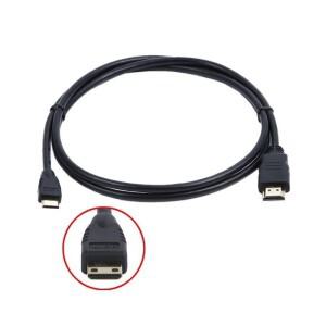 Nikon 카메라 D3200 용 HDMI 호환 남성 AV 비디오 TV 케이블 리드 코드에 미니