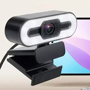 [셀러허브 가전]Coms LED 웹캠 램프 조명 웹카메라 FullHD 마이크내장 (51238259)