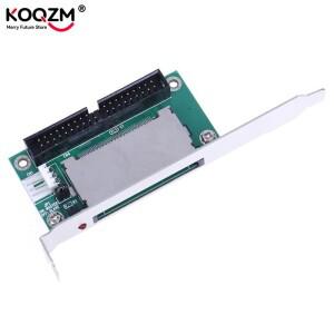 40 핀 CF To IDE 컴팩트 플래시 카드 어댑터, 부팅 가능 컴퓨터 액세서리, 노트북 PCI 브래킷 후면 패널용