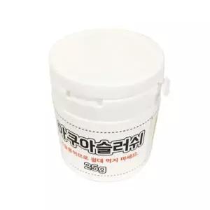 아쿠아슬러쉬파우더가루무게만25g