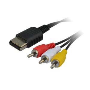DreamCast DC 오디오 AV TV 어댑터 라인 용 SEGA 1.8m 케이블 스피커 CD DVD 3RCA 변환기 코드