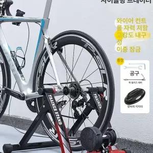 자전거고정로라 실내평로라 고정 훈련 싸이클 고정로라