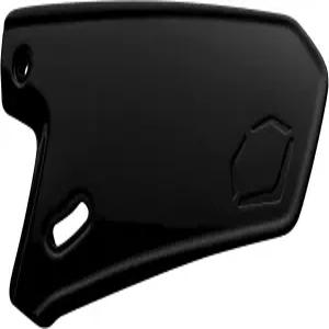 EvoShield XVTTM 고광택 타격 헬멧 페이스 쉴드 - 검은색 오른손잡이 타자
