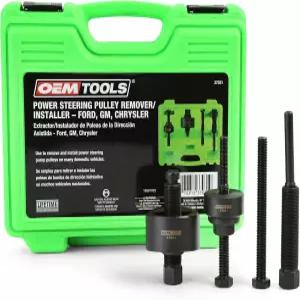 OEMTOOLS 파워 스티어링 풀리 풀러 및 설치 키트 대부분의 국내 차량 포드 GM 폭스바겐 37031 그린