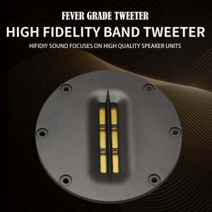 HIFIDIY LIVE 4인치 트위터 스피커 유닛 8 OHM 30W 고음 AL-100 슈퍼 벨트 타입 하이