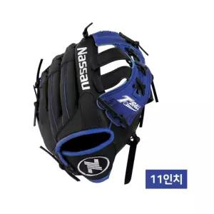 낫소 안정적인 착용감 티볼 글러브 11인치 블루 티볼수업 트레이닝용 캐치볼용 취미활동용 체육 야구수업