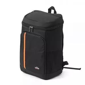 블랙 쿨러백팩 25L 아이스박스 도시락가방 보냉가방 쿨백 낚시용품-WFPP46G