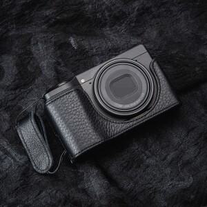 리코 GRIV 케이스용 GR4 하프 케이스 커버 보호대 빈티지  가죽 랩 IV 수제 카메라 가방