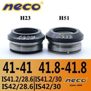 NECO 통합 헤드셋 IS41 / 41mm MTB 로드 바이크 무나사 밀폐형 베어링 1-1/8 일자 포크용