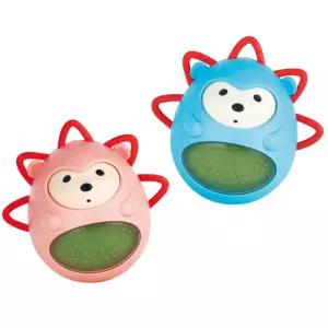 영유아 흥미유발 고슴도치 오뚝이 인형 방울소리 무게중심원리