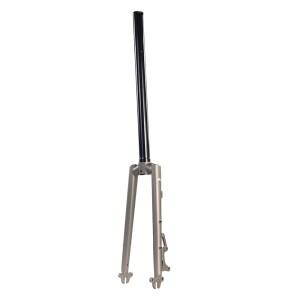 SILVEROCK 크롬 스틸 포크 20 인치406 451 접이식 Minivelo BMX 자전거 리지드 용 디스크 브레이크 BIKEPAC
