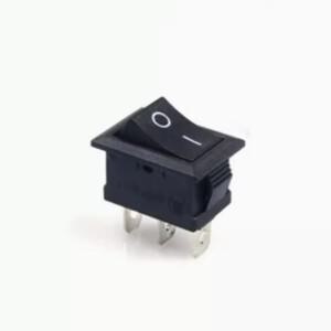 5pcs KCD1 21X15mm 3Pin 보트 로커 스위치 6A 250VAC 10A 푸시 버튼 검정색 빨간색 흰색