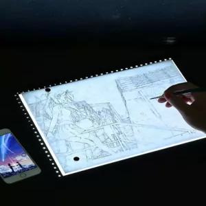 led 라이트박스 웹툰그리기 드로잉패드 라이트보드