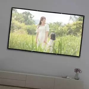 221x125cm 빔프로젝터 브랜드 프로젝터 스크린 영화빔스크린 이동형