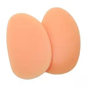 1 쌍 보 않는 실리콘 엉덩이 패드 얇은 가장자리 큰 푸시 업 강화제 Shapewear 삽입 스키 쿠션