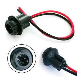 10개 자동차 소켓 커넥터 연장선 DC 0V-12V W5W 168 194 트럭 보트 램프 베이스 피팅용 전구