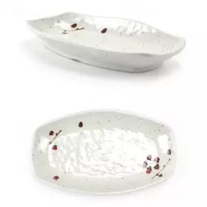 멜라민 한정식 찬기 앞접시 김치 반찬 그릇 생선구이 접시 길이 20.7cm 23.5cm 26.7cm 30.3cm